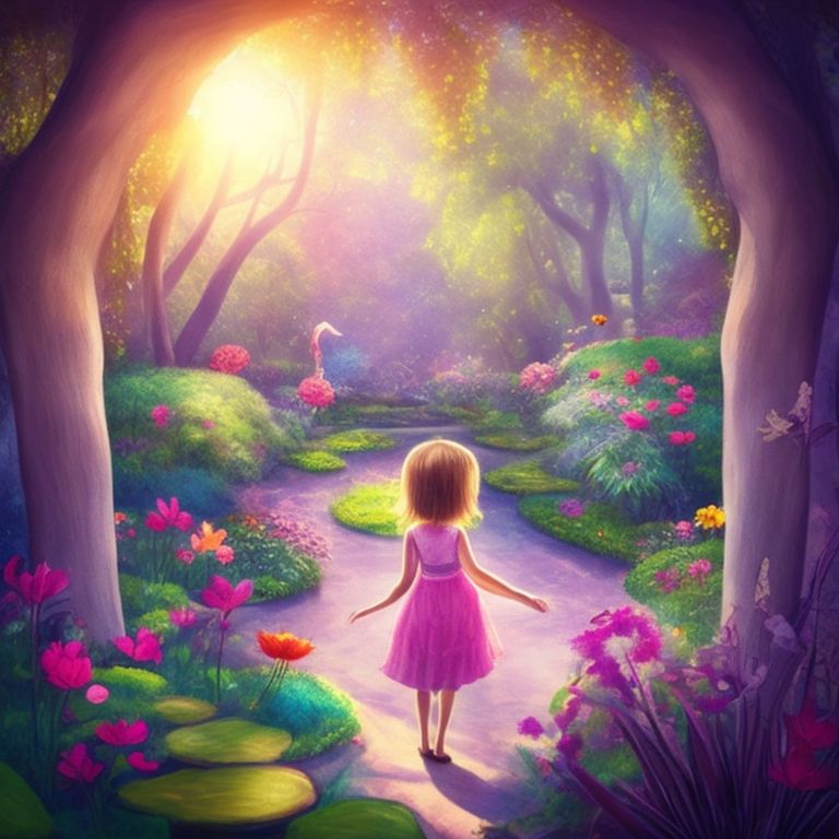 Little Girl Dream Artwork Wallpapers