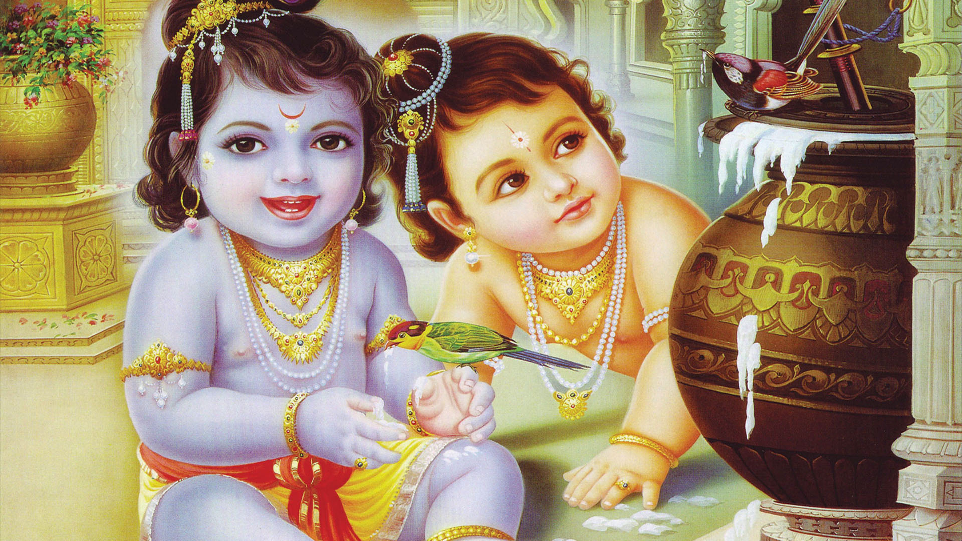 Little Krishna Pictures Wallpapers