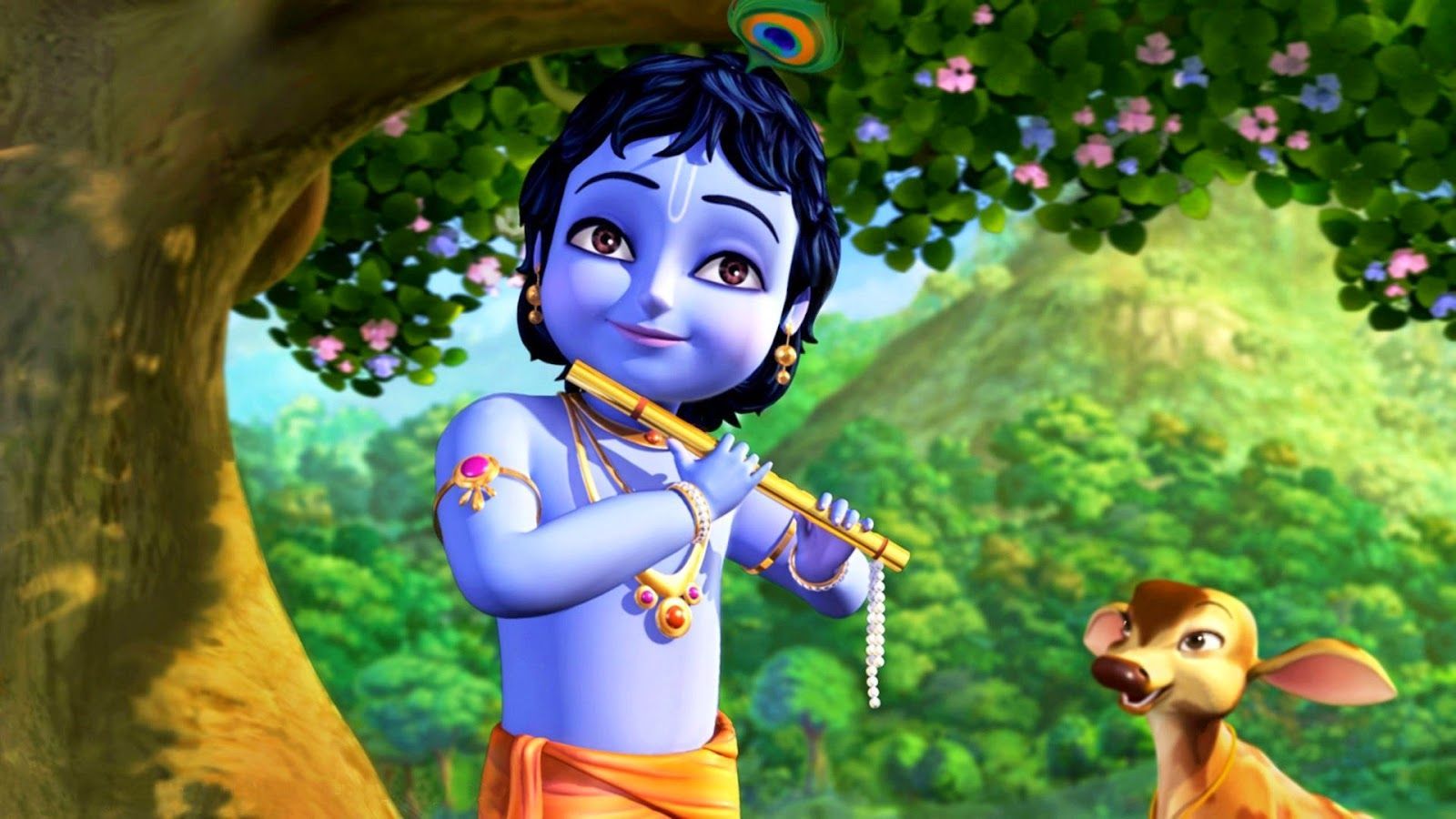 Little Krishna Wallpapers