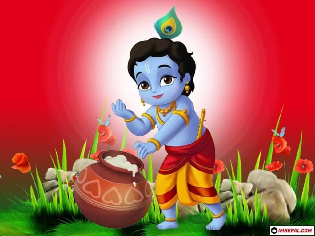 Little Krishna Wallpapers