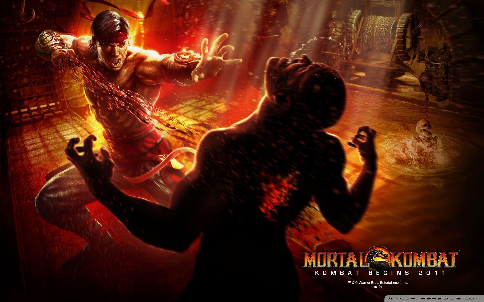 Liu Kang Mortal Kombat Minimal Wallpapers