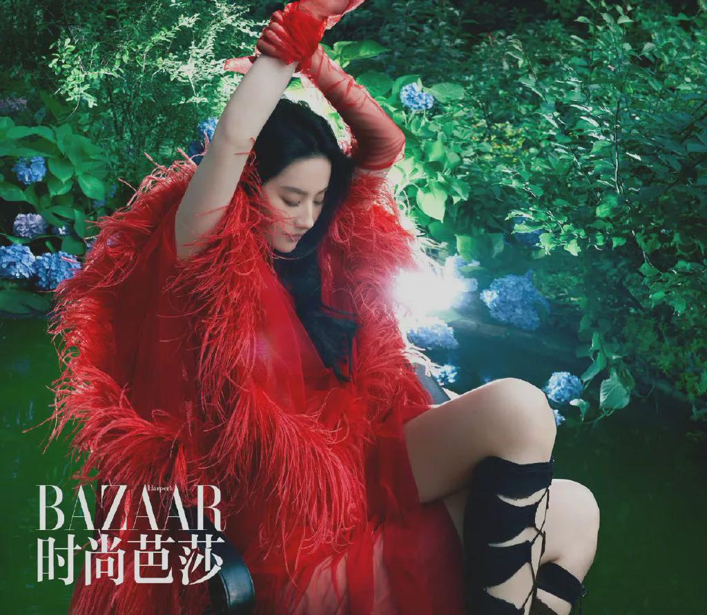 Liu Yifei Photoshoot for Harpers Bazaar China Wallpapers