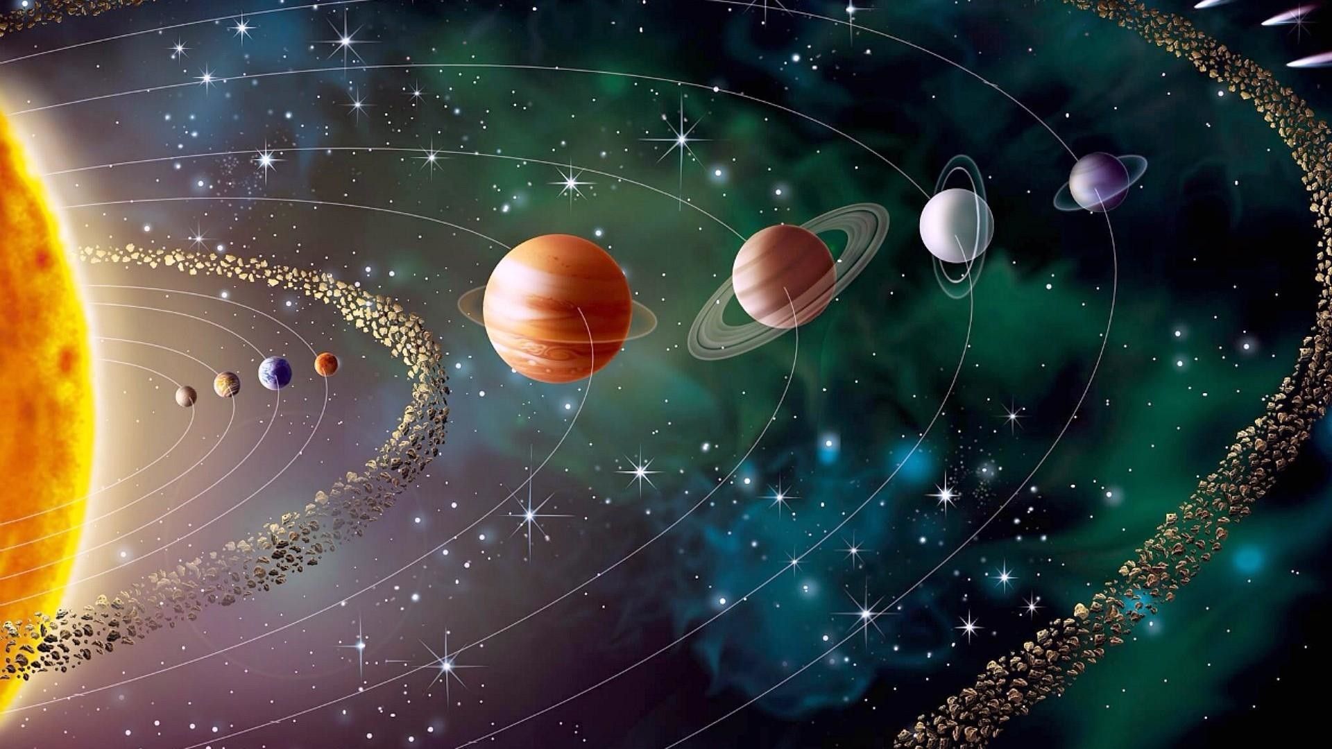 Live Of Solar System Wallpapers