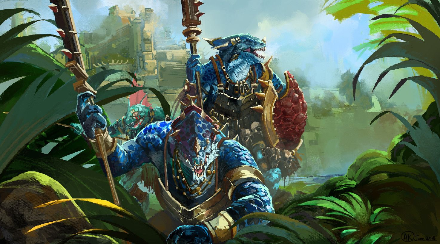 Lizardmen Wallpapers