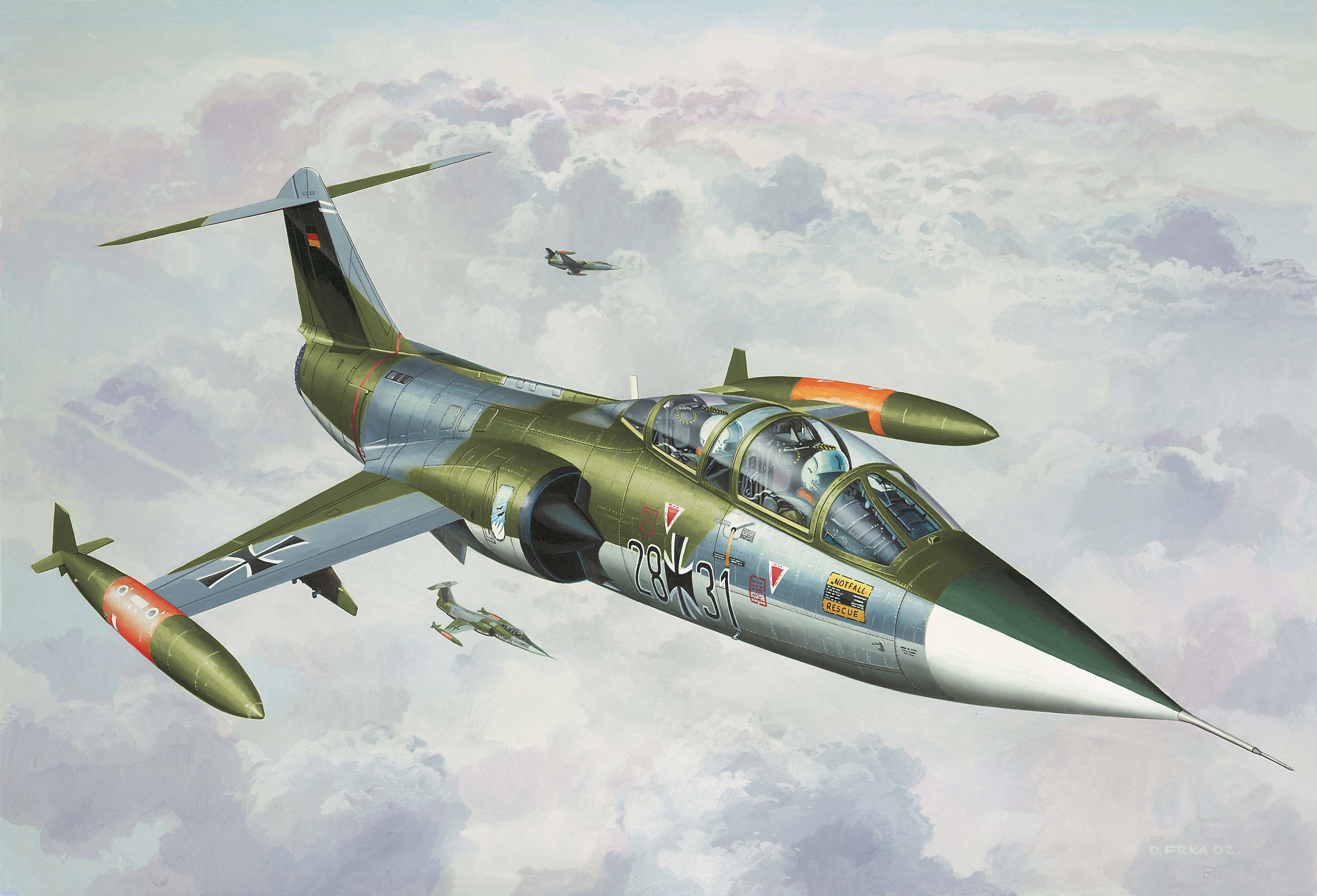 Lockheed F-104 Starfighter Wallpapers