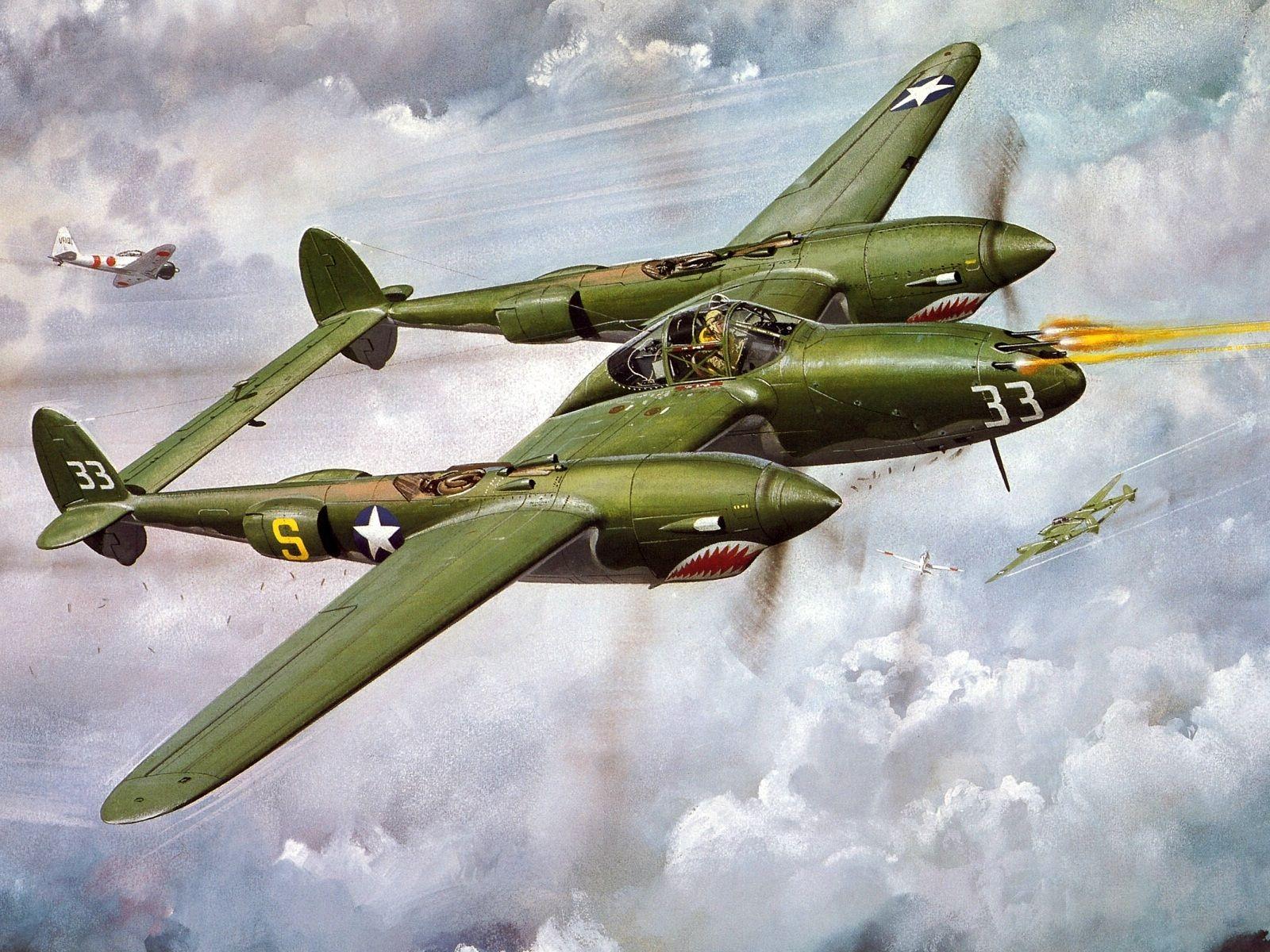 Lockheed P-38 Lightning Wallpapers