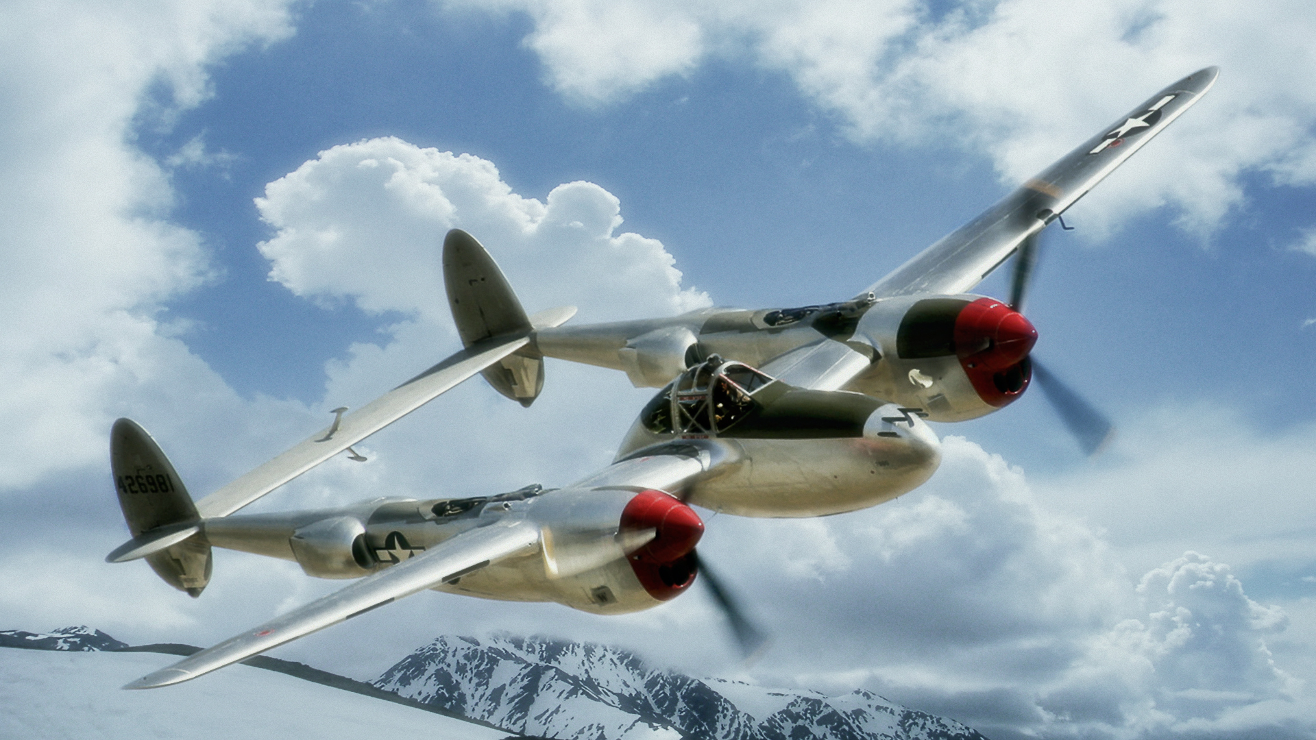 Lockheed P-38 Lightning Wallpapers