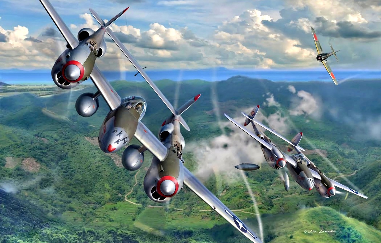 Lockheed P-38 Lightning Wallpapers