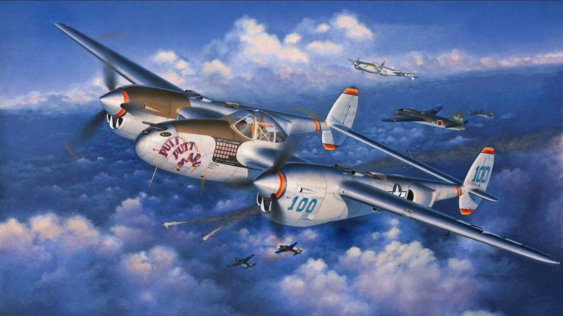 Lockheed P-38 Lightning Wallpapers