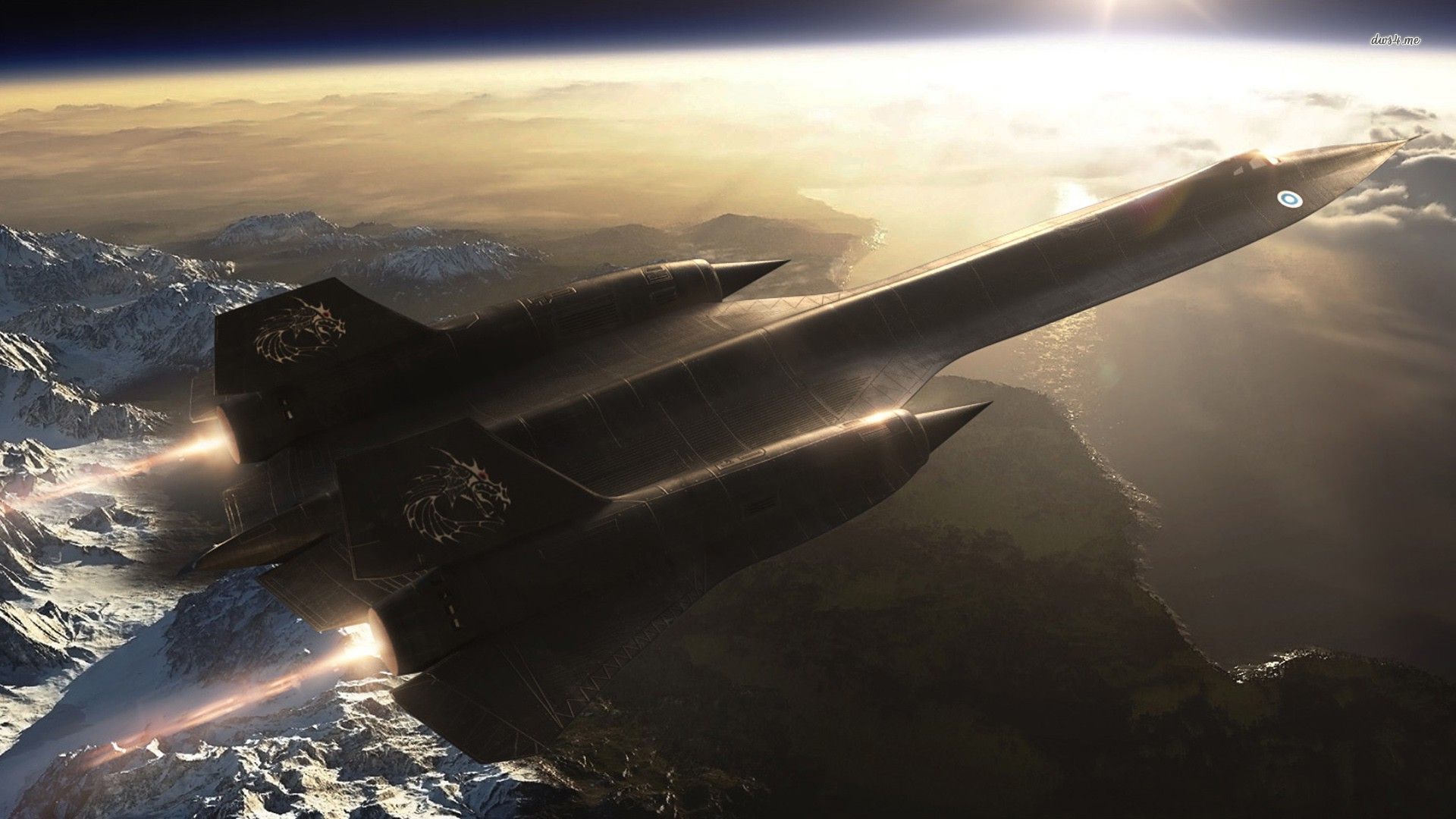 Lockheed Sr-71 Blackbird Wallpapers