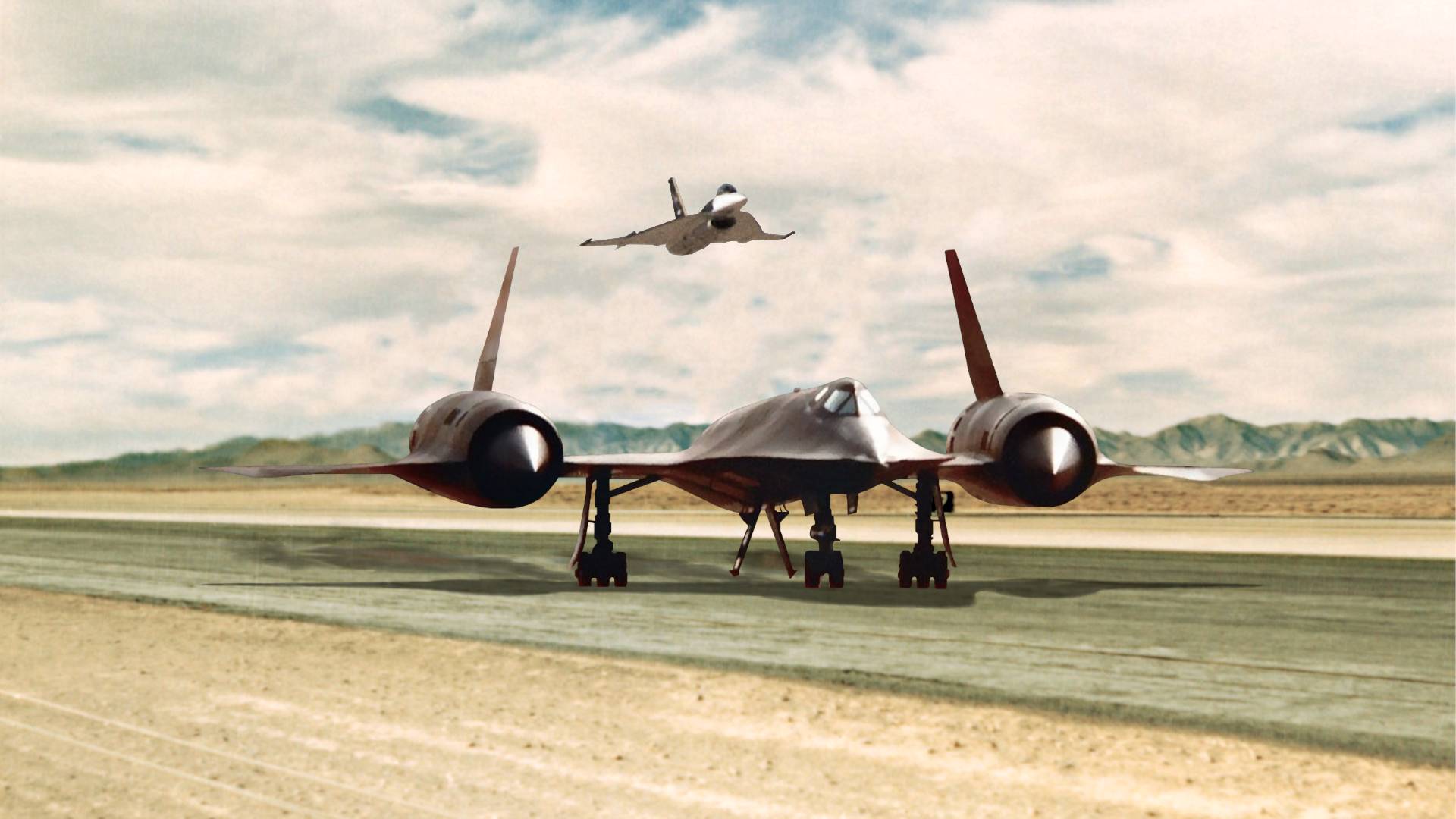 Lockheed Sr-71 Blackbird Wallpapers