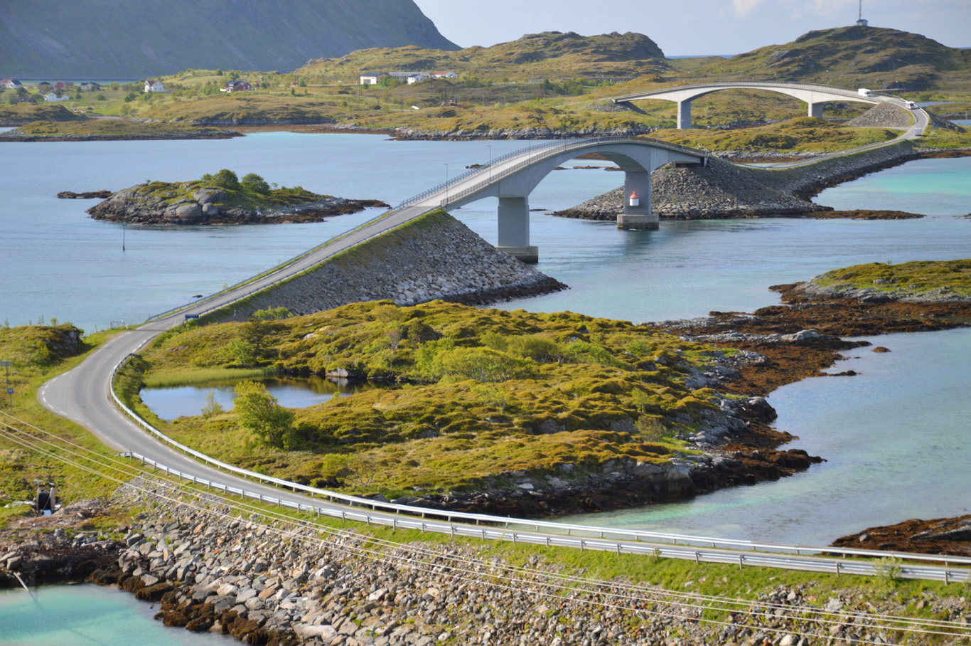 Lofoten Bridge Norway Wallpapers