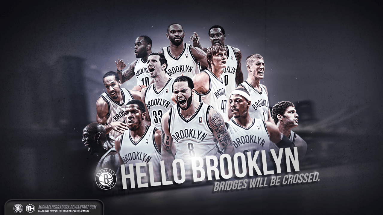 Logo Of Brooklyn Nets Nba Wallpapers