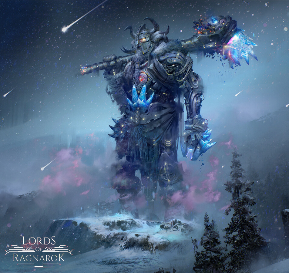 Loki As Ice Giant Wallpapers