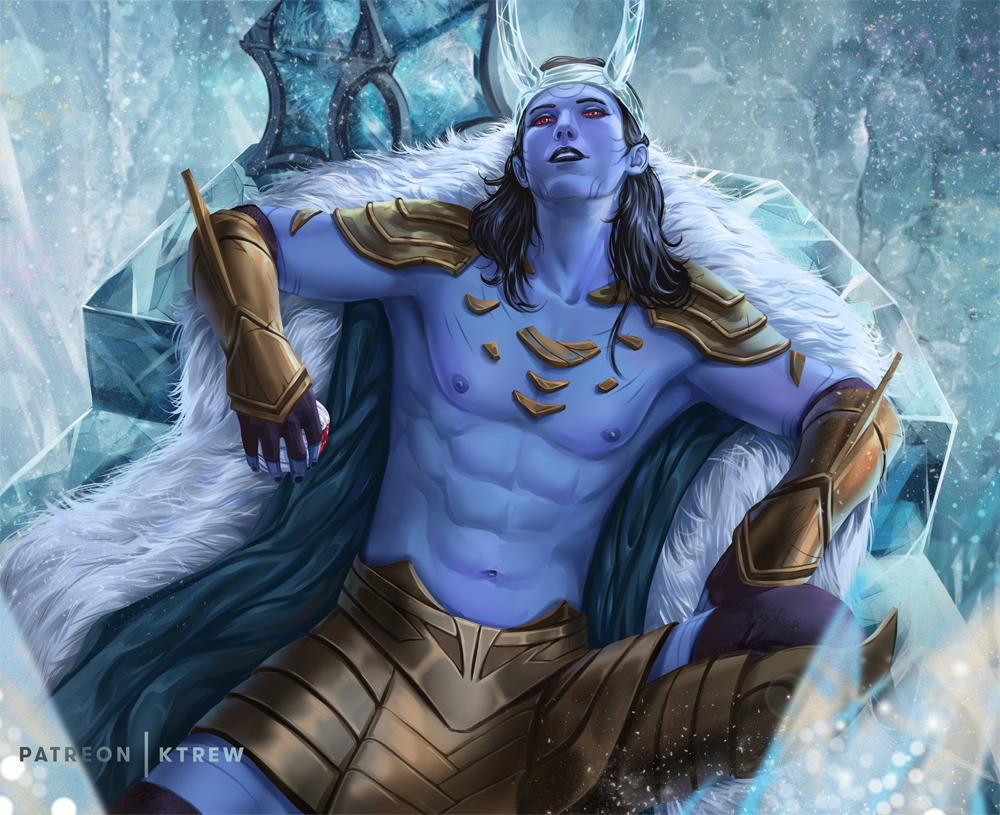 Loki As Ice Giant Wallpapers