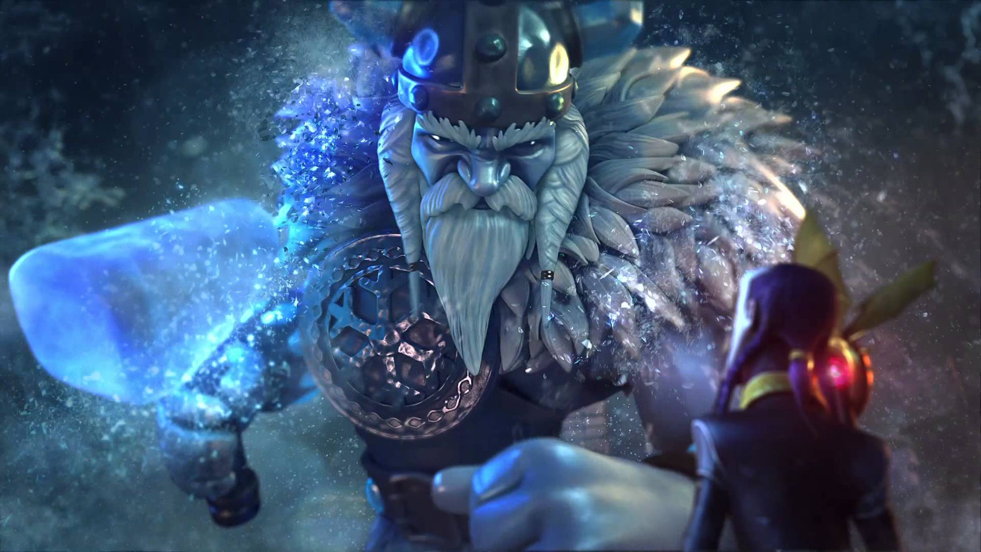 Loki As Ice Giant Wallpapers