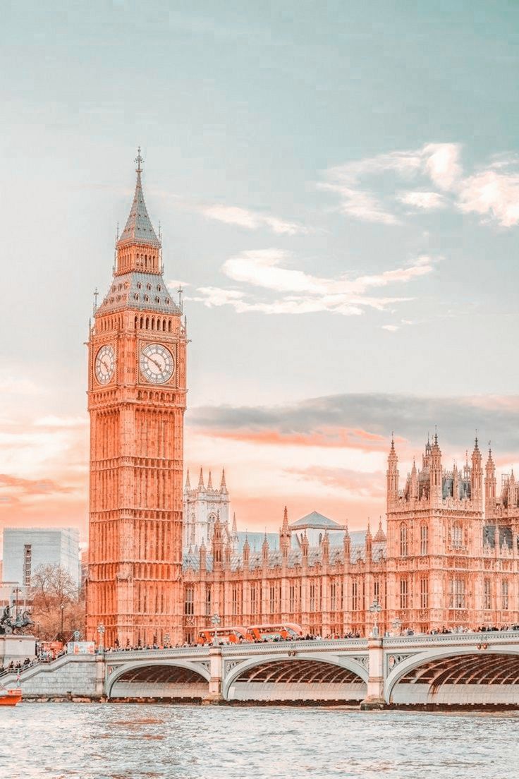 London Big Ben Minimalism Wallpapers