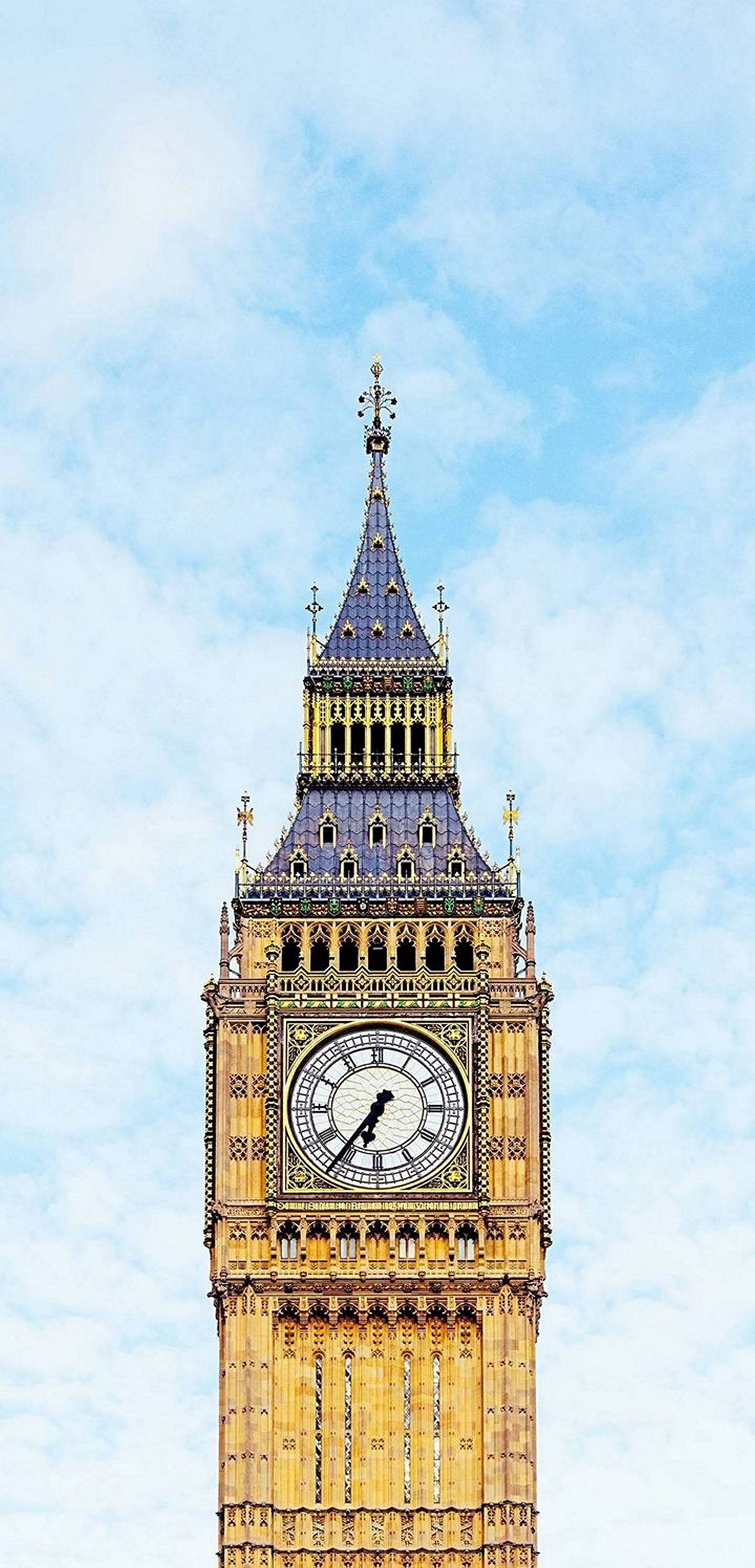 London Big Ben Minimalism Wallpapers