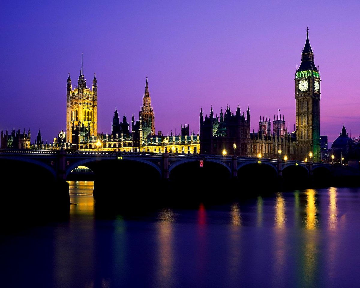 London Big Ben Minimalism Wallpapers