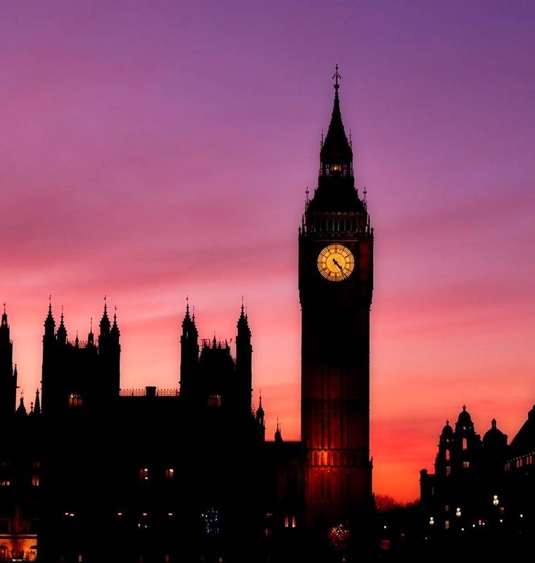 London Big Ben Minimalism Wallpapers