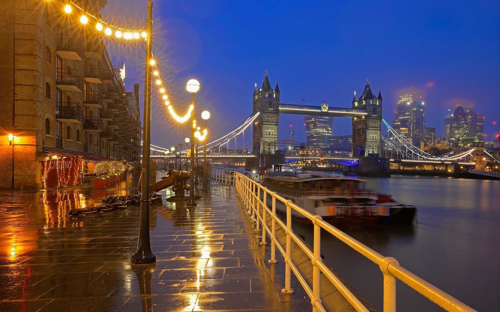 London Thames Tower Bridge Wallpapers