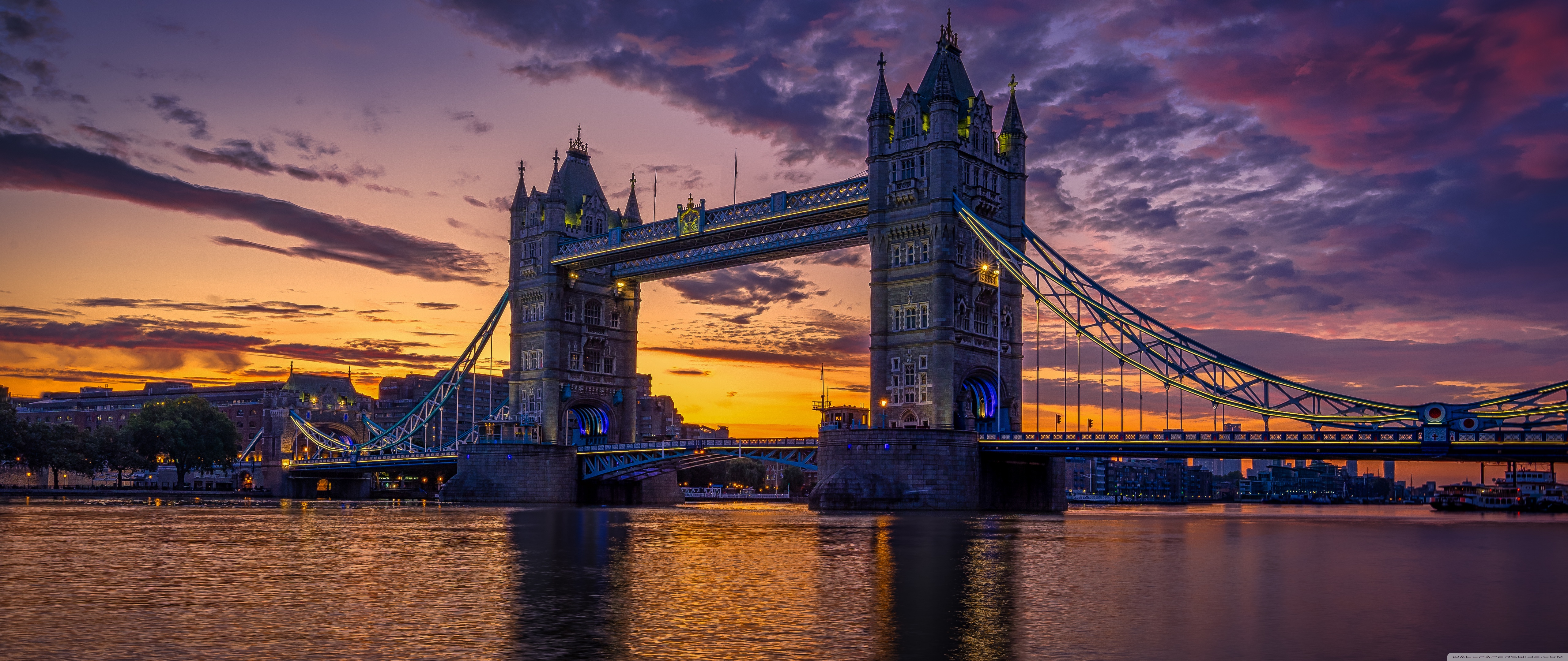 London Thames Tower Bridge Wallpapers