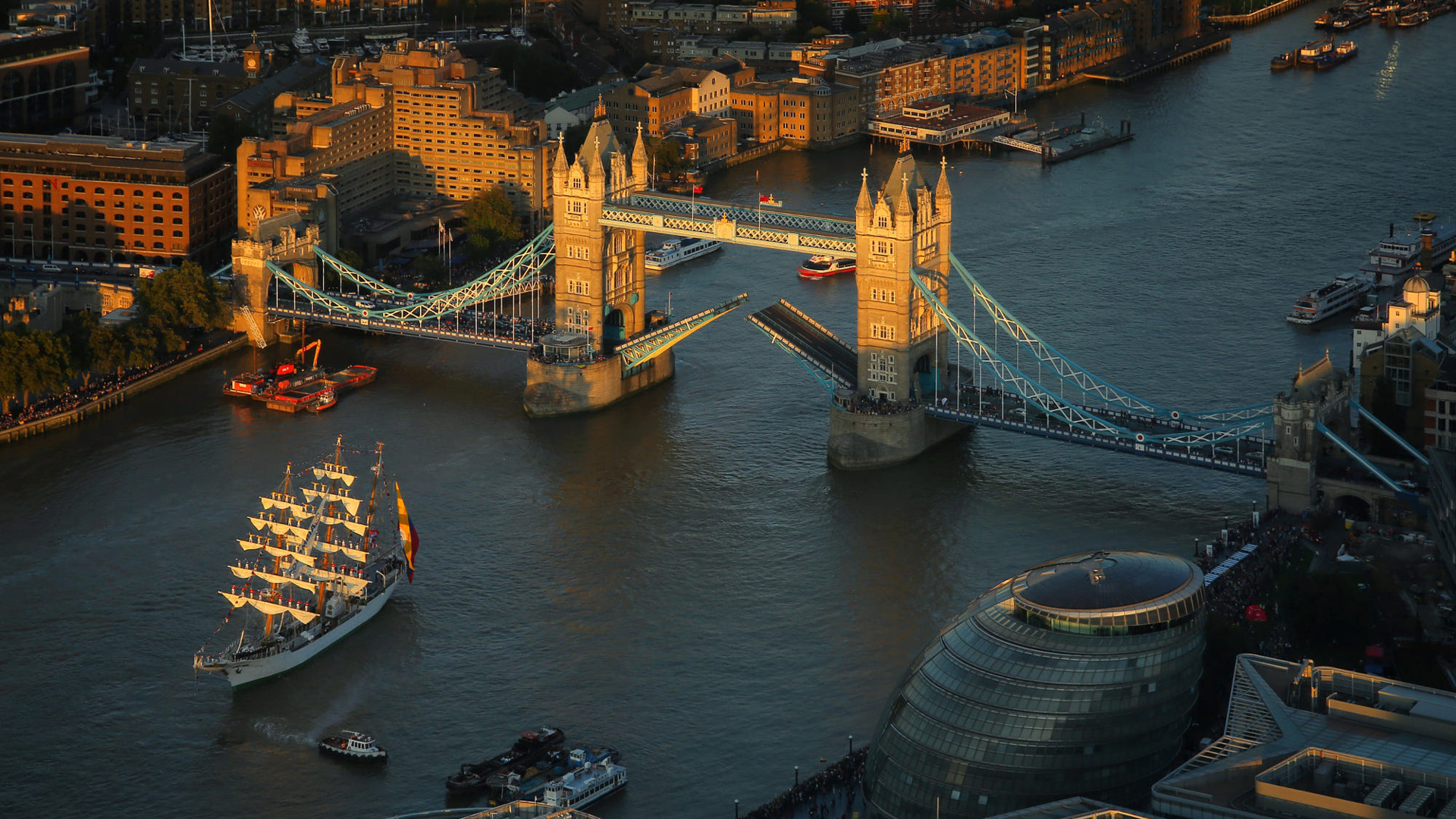 London Thames Tower Bridge Wallpapers