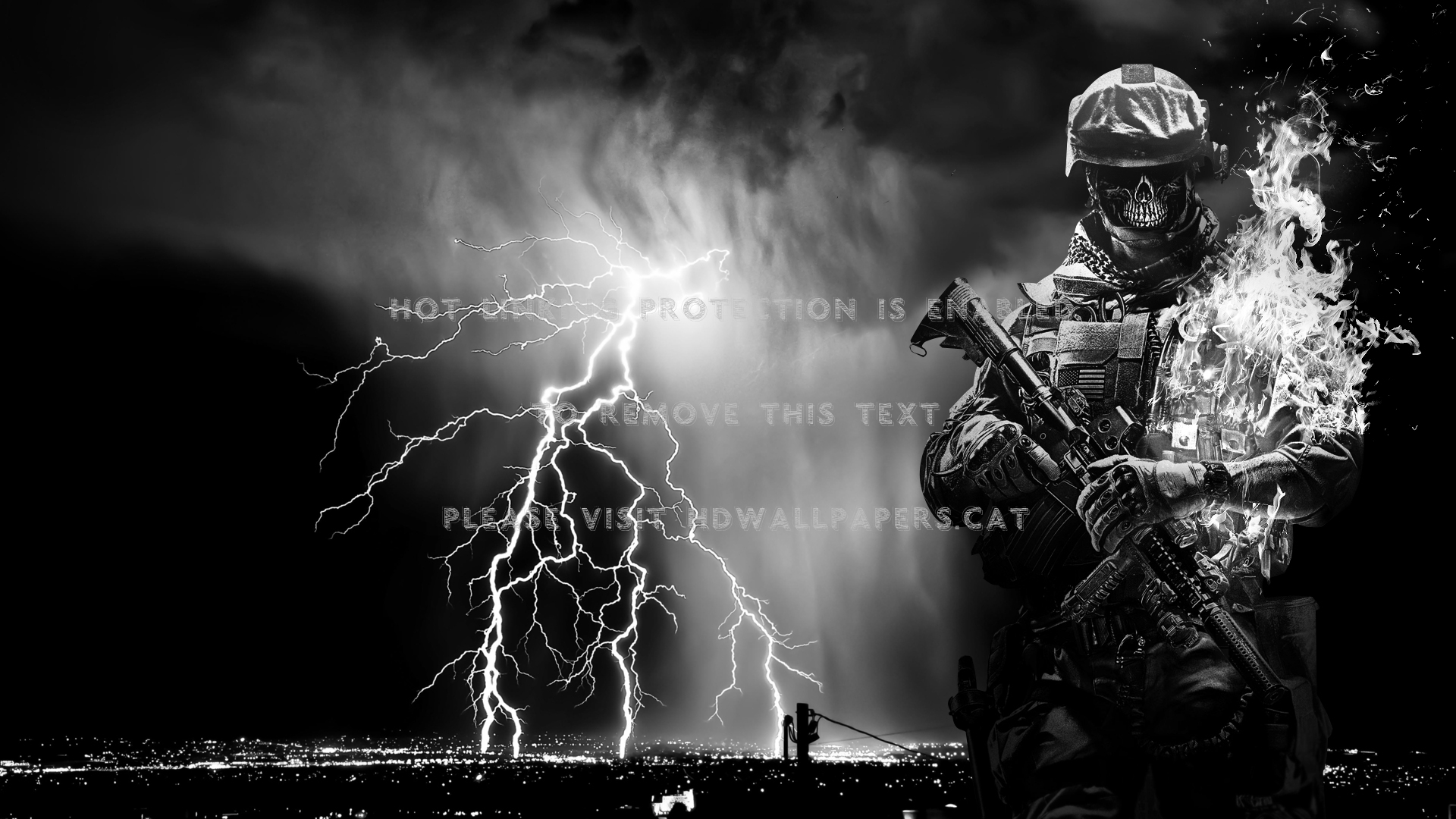 Lone Soldier Art Wallpapers