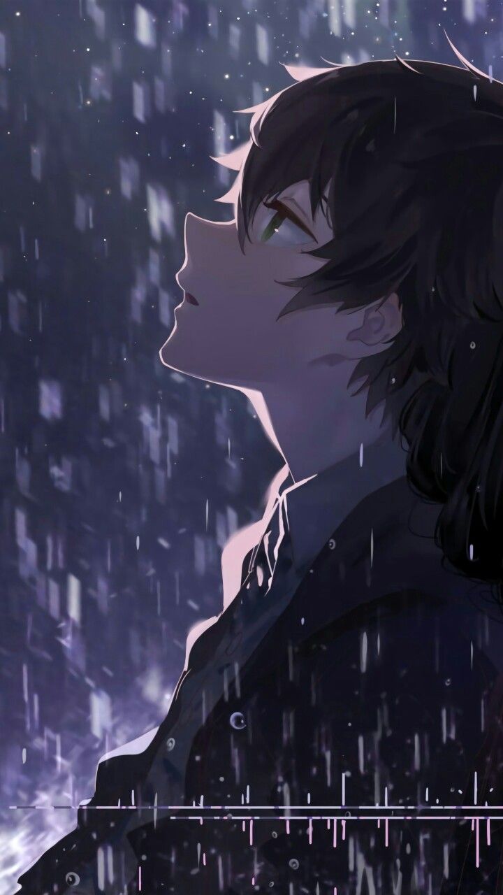 Lonely Anime Boy Wallpapers