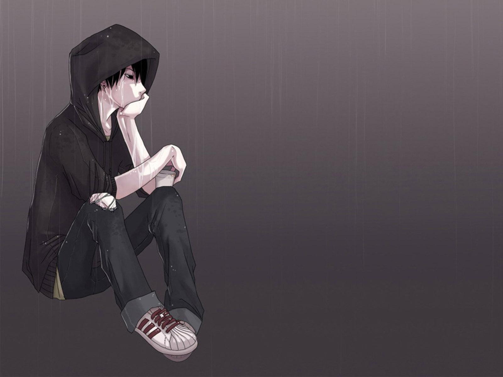 Lonely Anime Boy Wallpapers