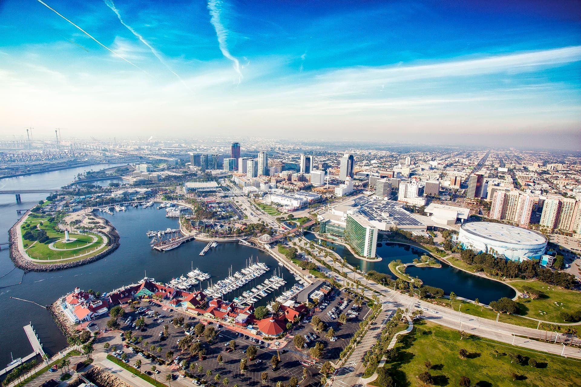 Long Beach Background