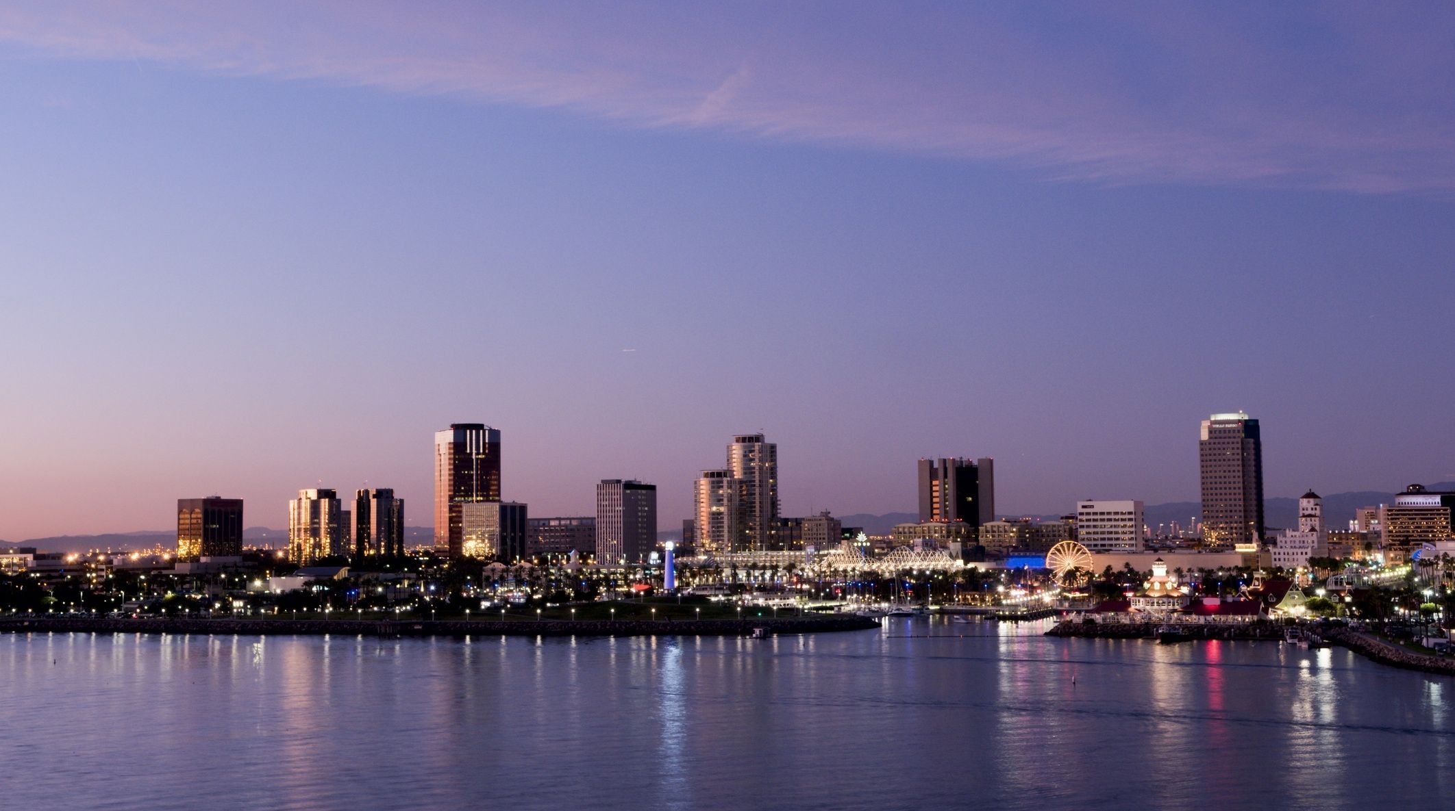 Long Beach Background