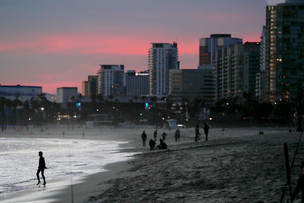 Long Beach Background