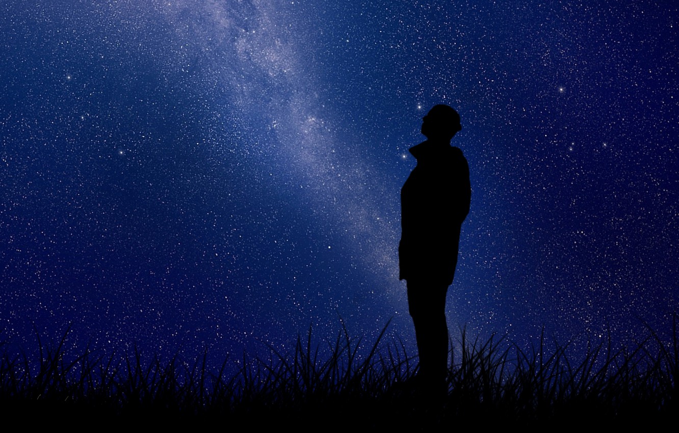 Looking At Stars Image Wallpapers