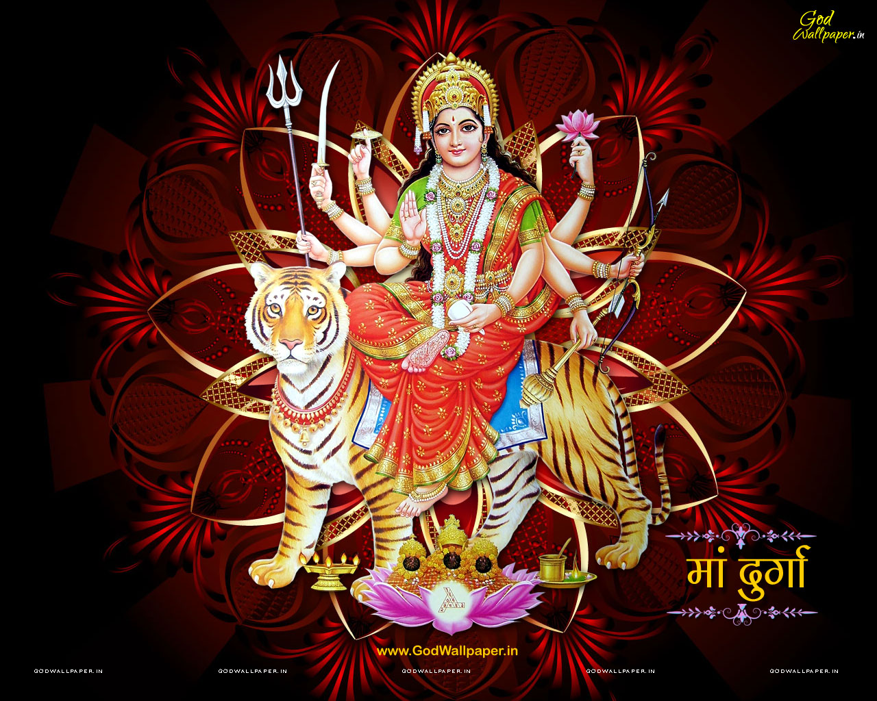 Lord Durga Images Wallpapers