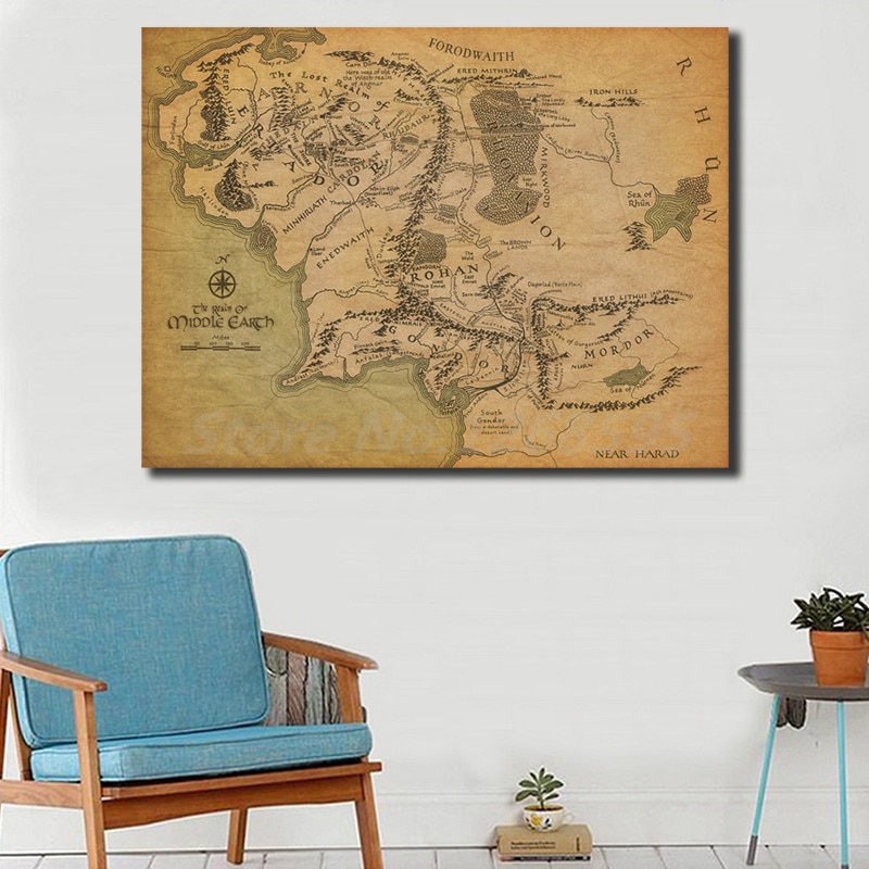 Lord Of The Rings Map Wallpapers