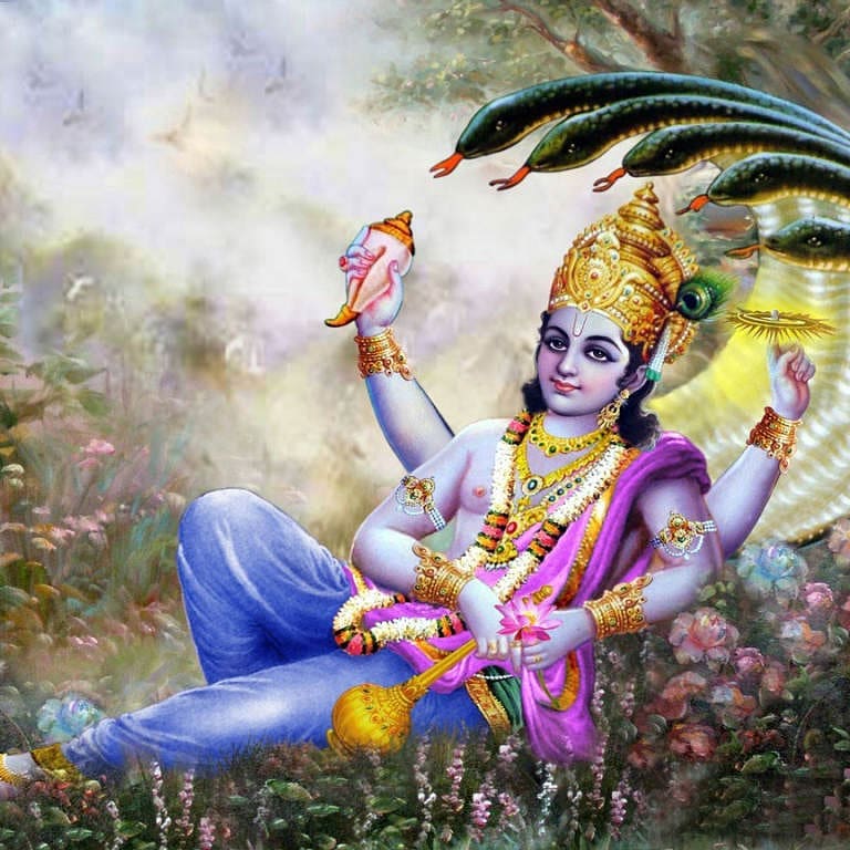 Lord Vishnu 3D Images Wallpapers