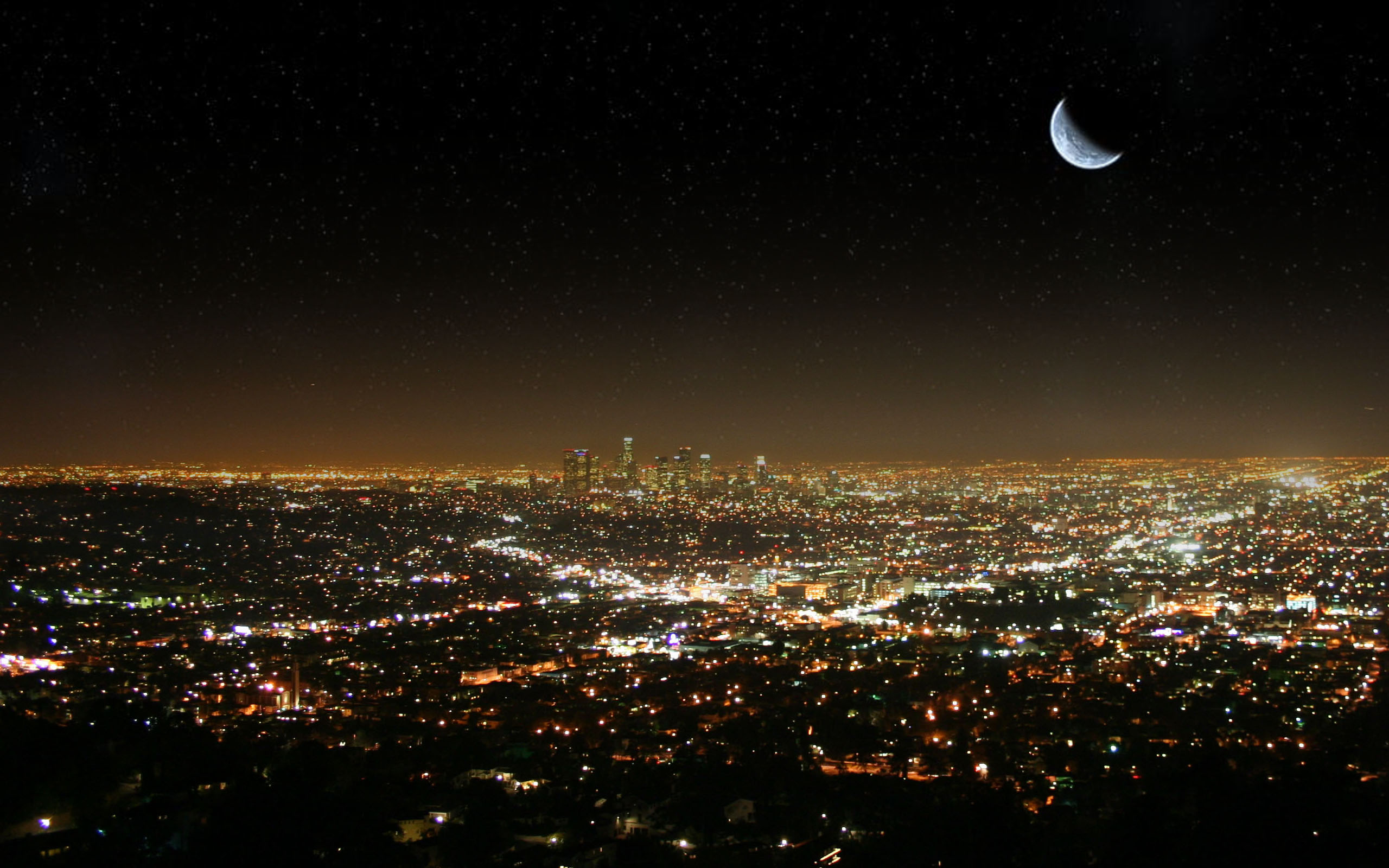 Los Angeles Night Wallpapers