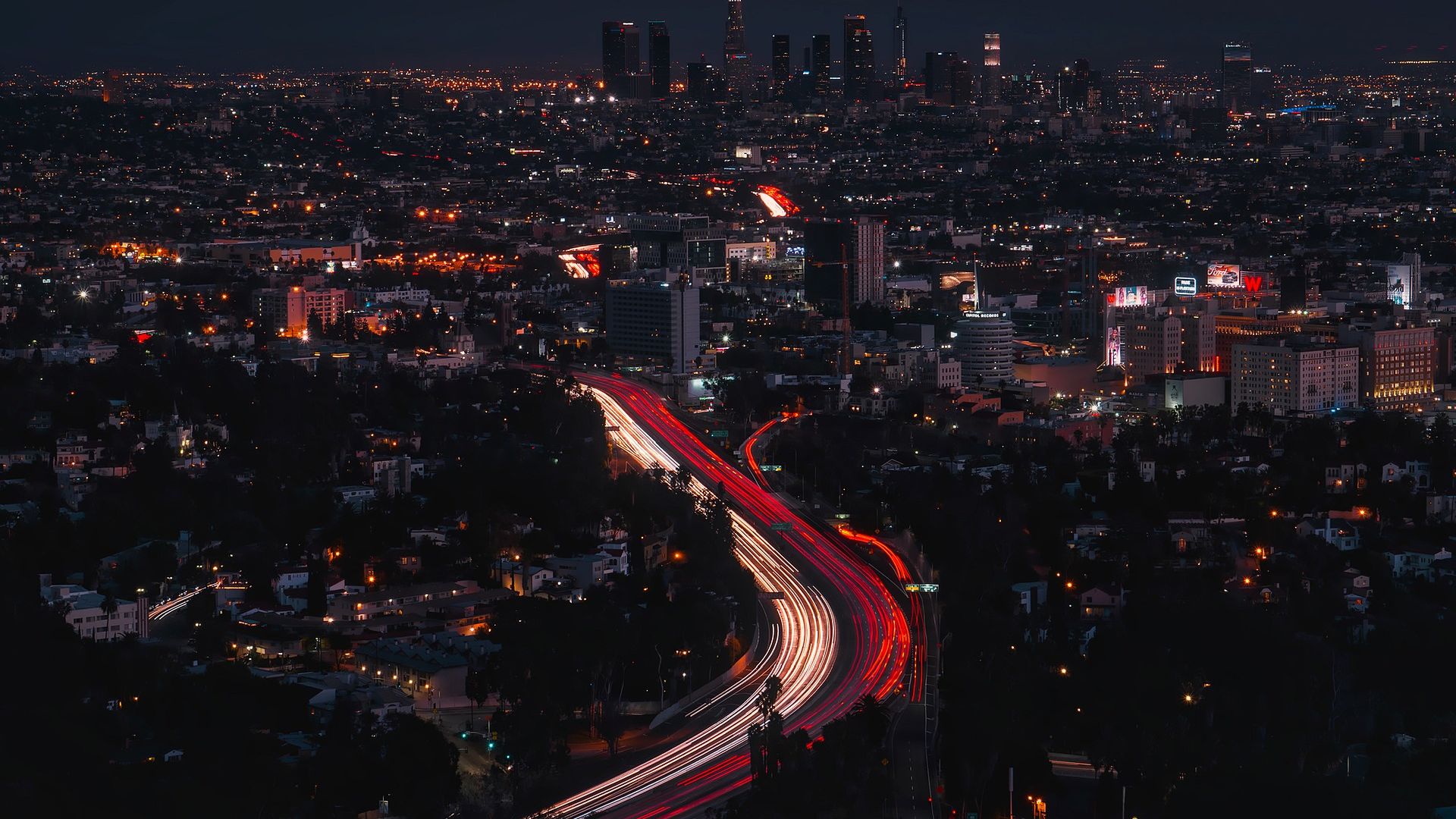 Los Angeles Night Wallpapers