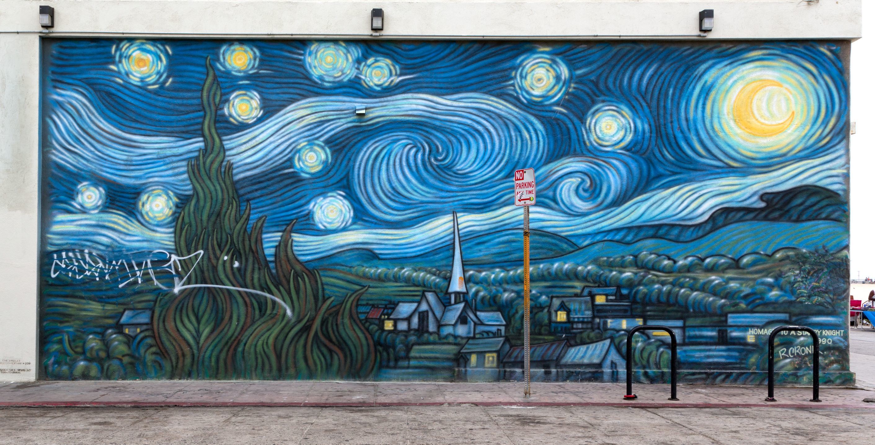 Los Angeles Starry Night Wallpapers