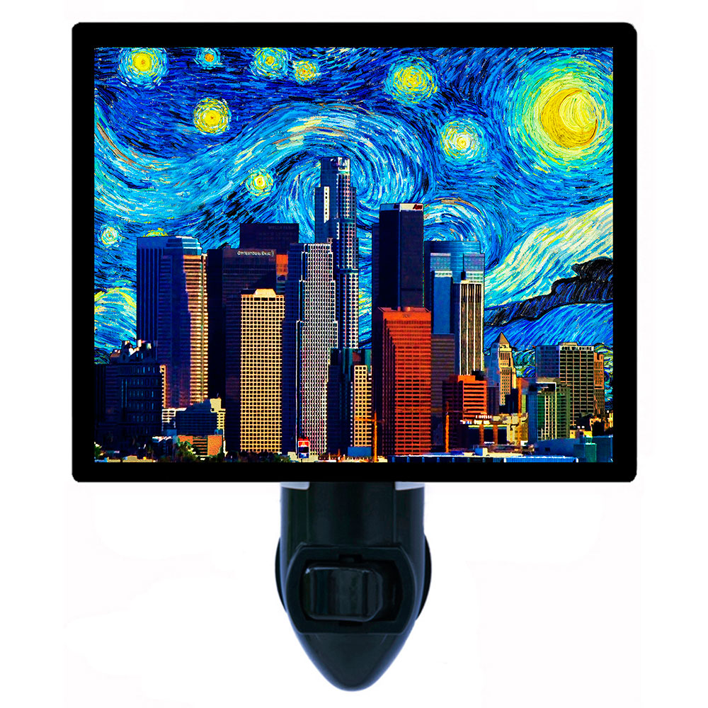 Los Angeles Starry Night Wallpapers