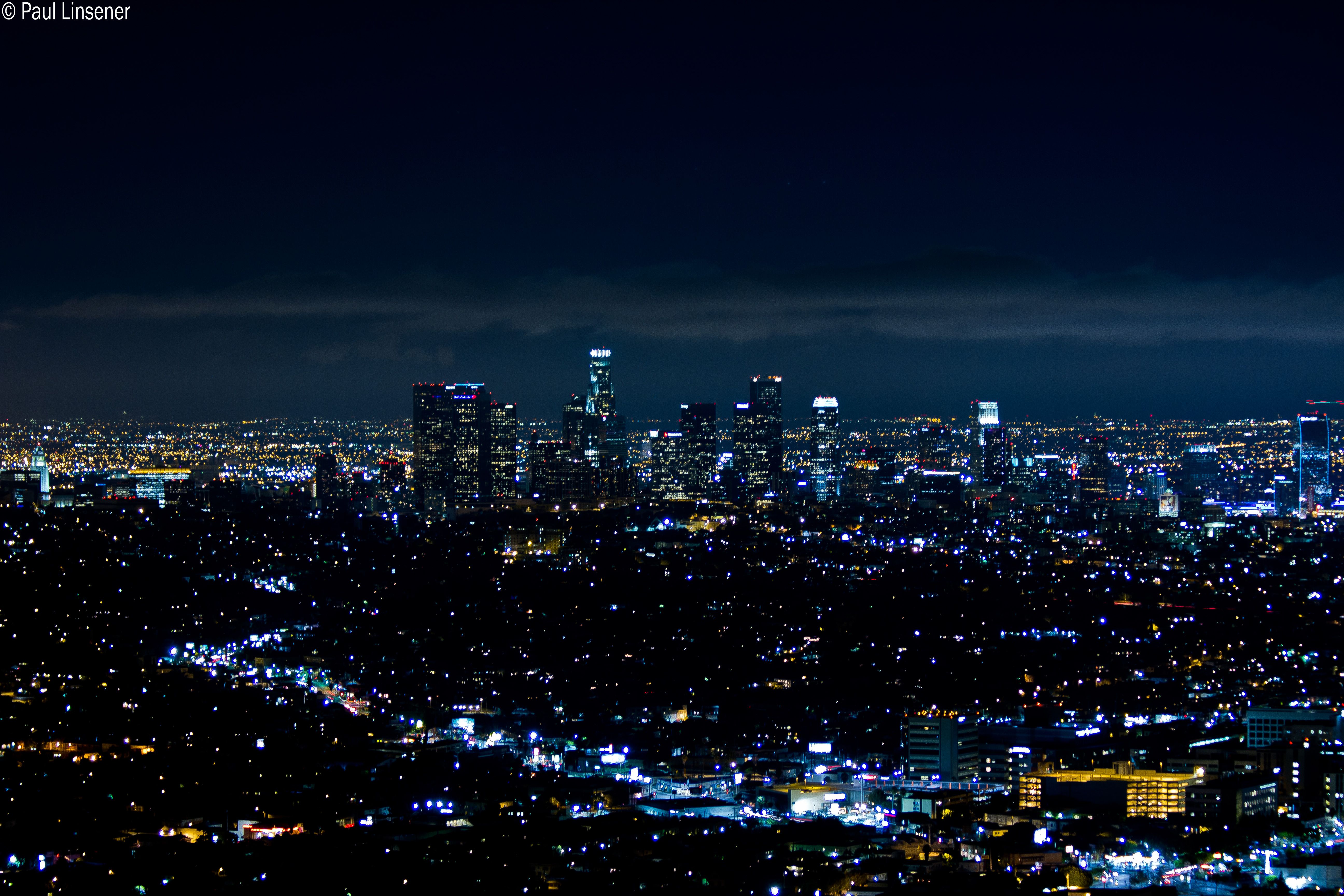 Los Angeles Starry Night Wallpapers