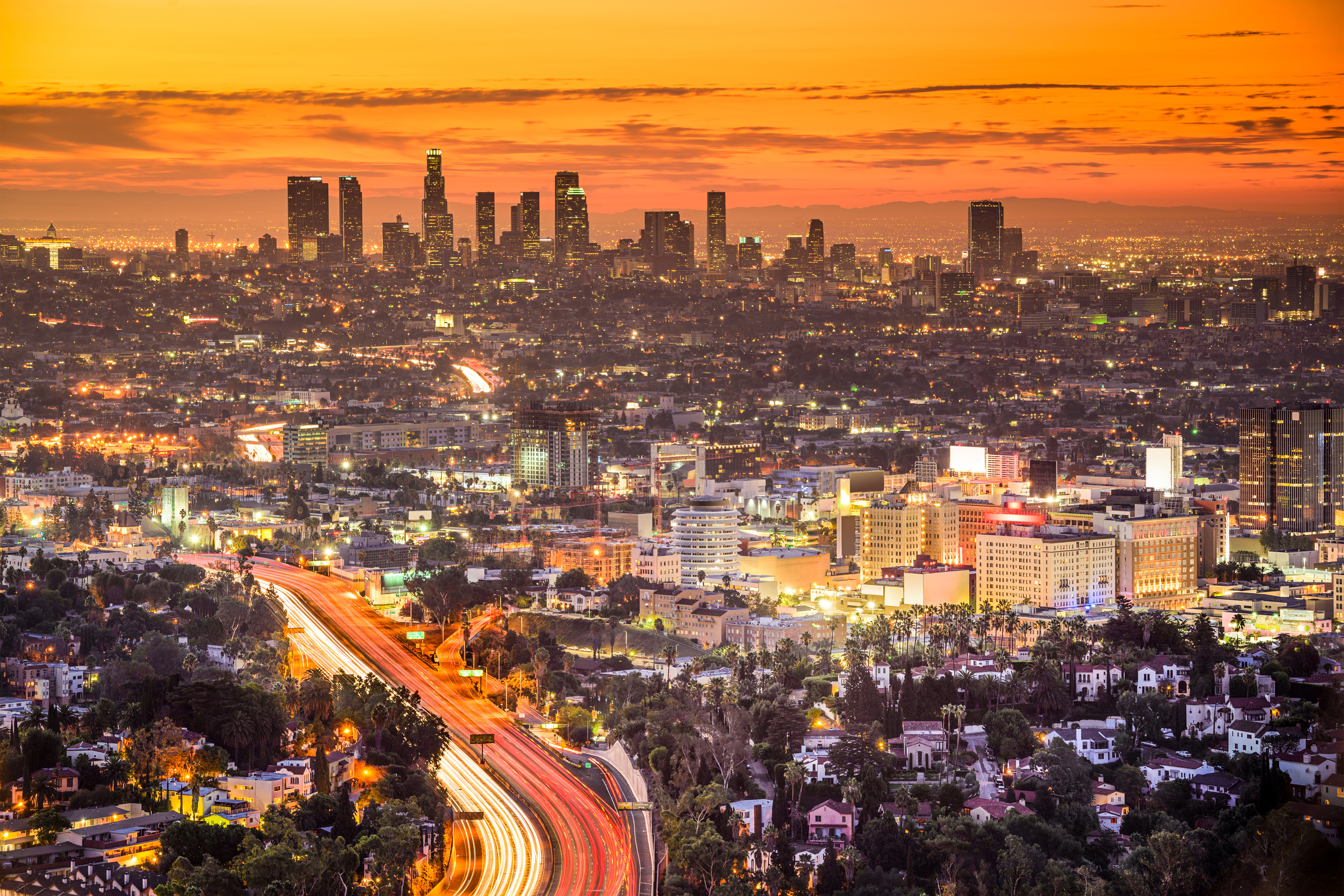 Los Angeles Sunset Wallpapers