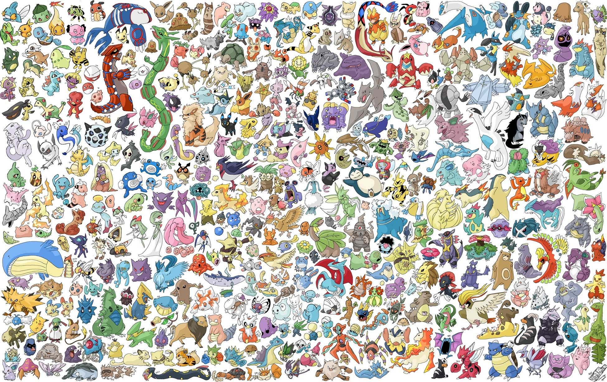 Lots Of Pokemon Wallpapers