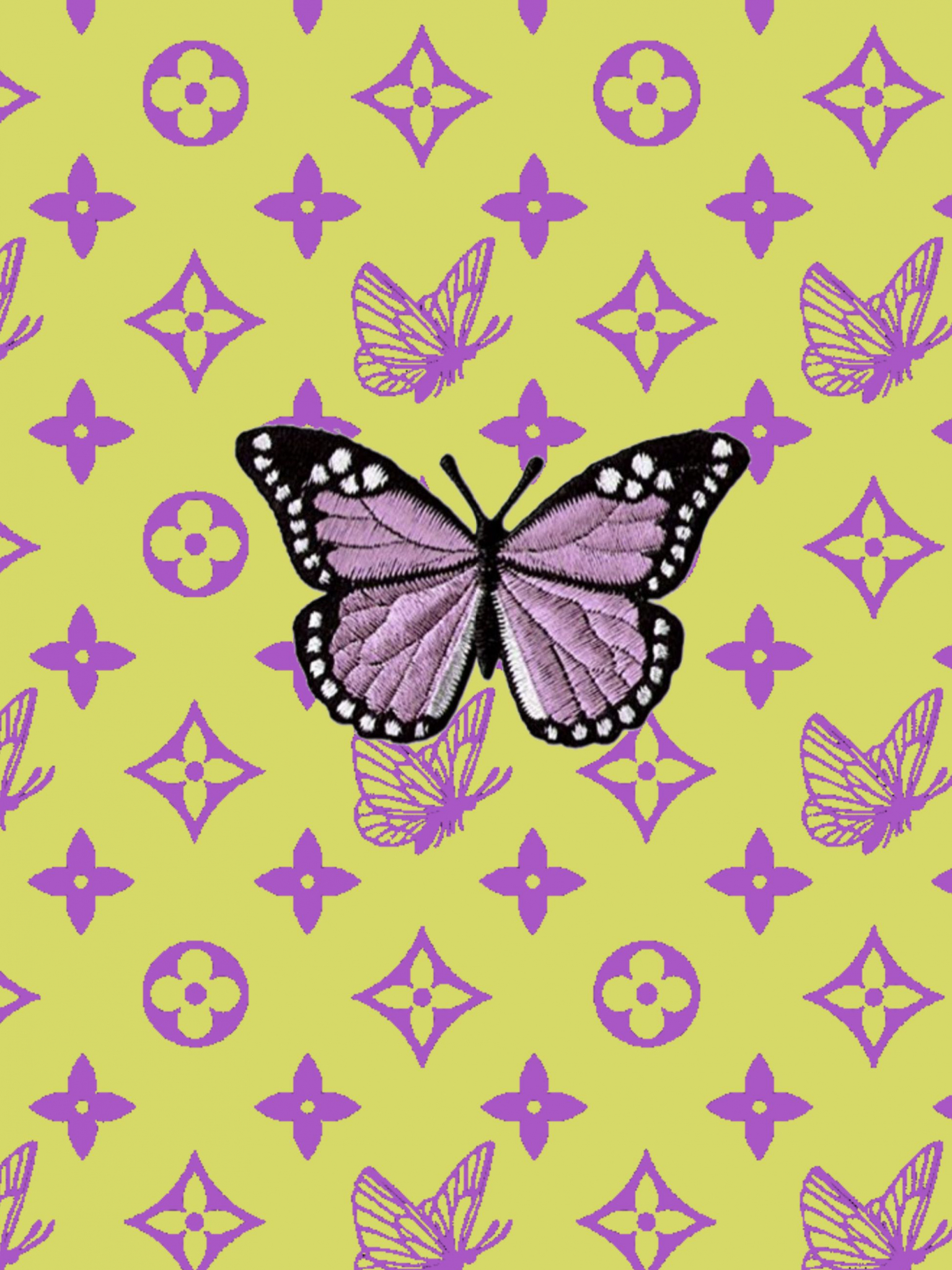 Louis Vuitton Butterfly Wallpapers