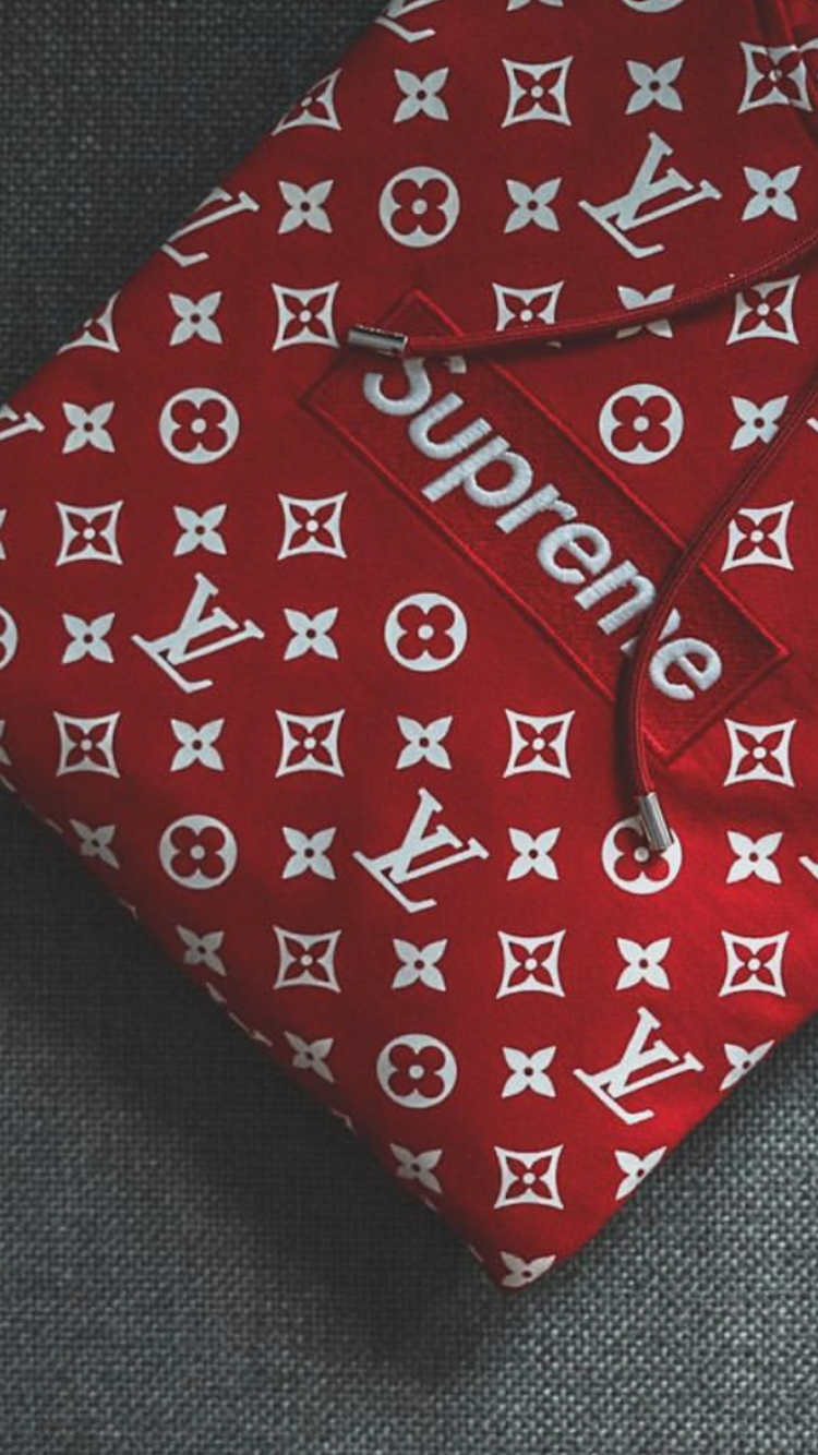 Louis Vuitton Supreme Logo Wallpapers