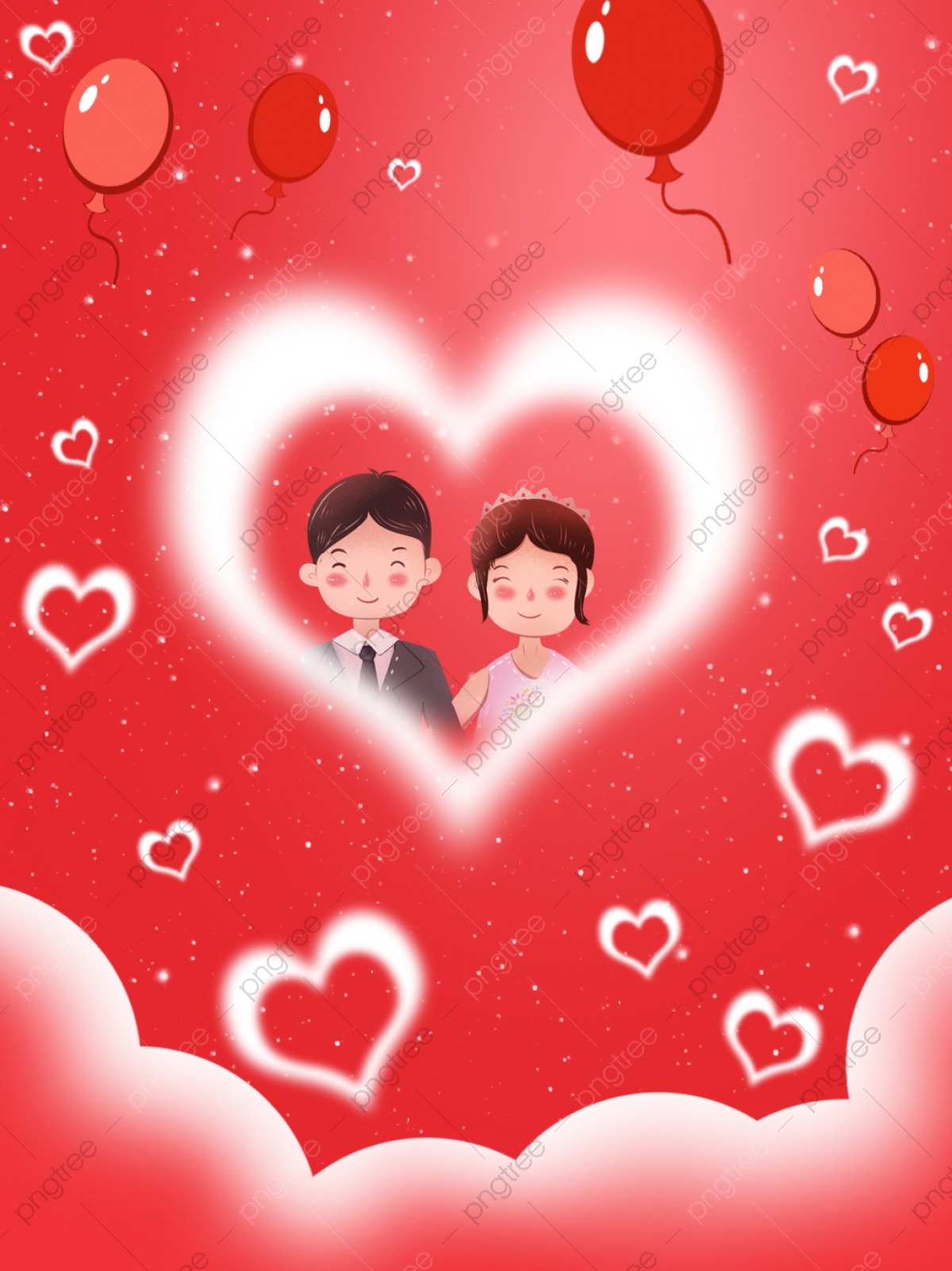 Love Couple Background