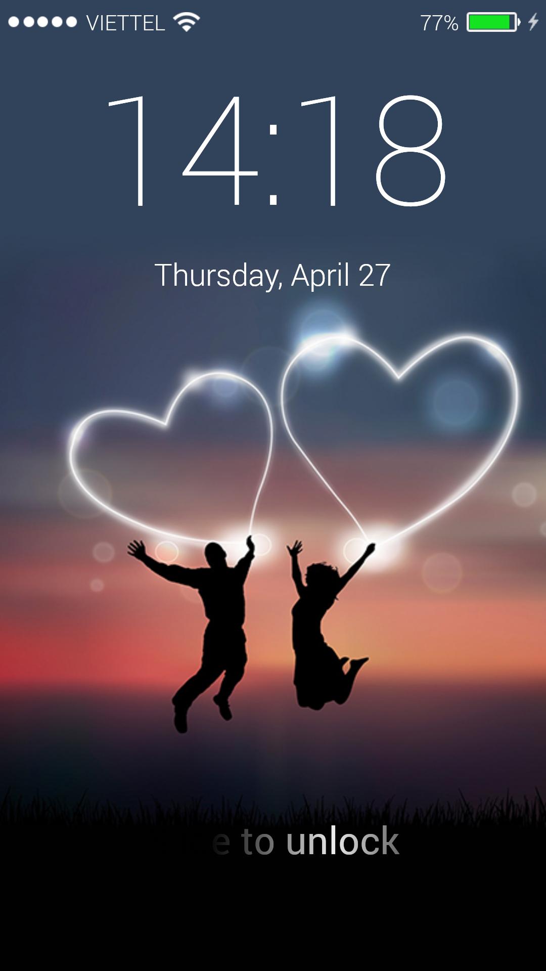 Love Lock Screen Wallpapers