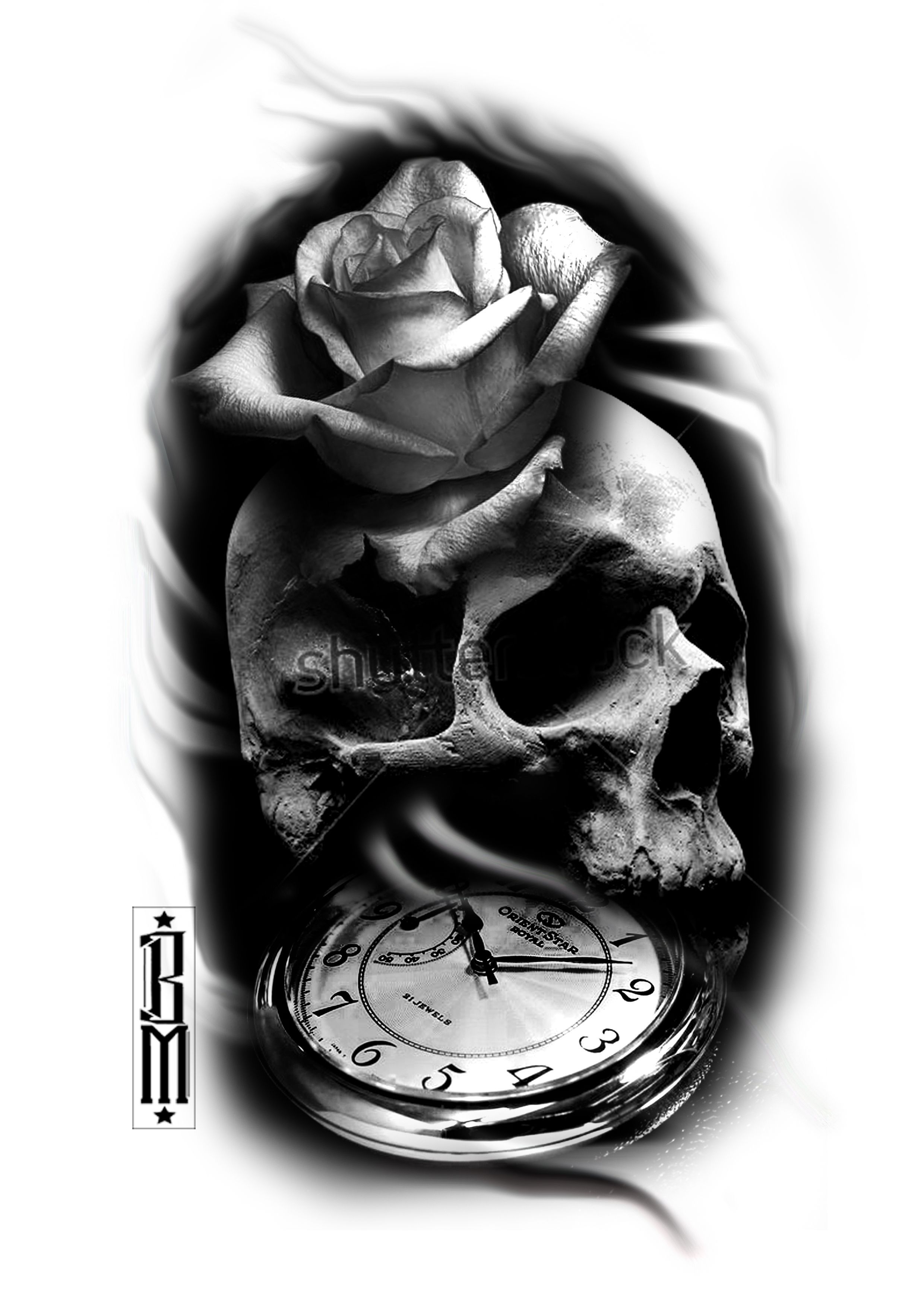 Love Skull And Roses Wallpapers