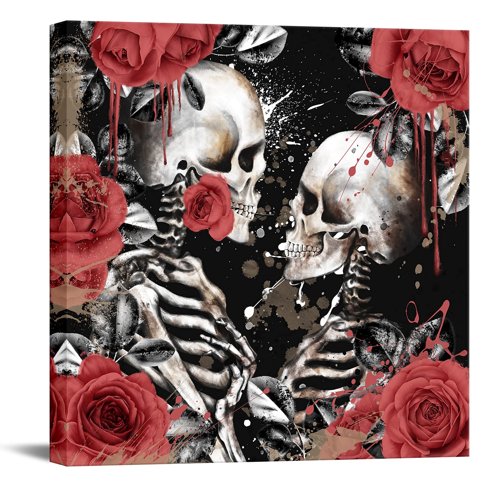 Love Skull And Roses Wallpapers